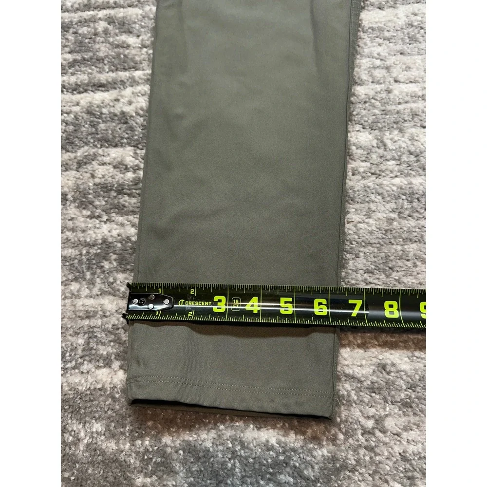 Lululemon Commission Pant Men 32 Green Slim Fit Warpstreme Chino Trousers